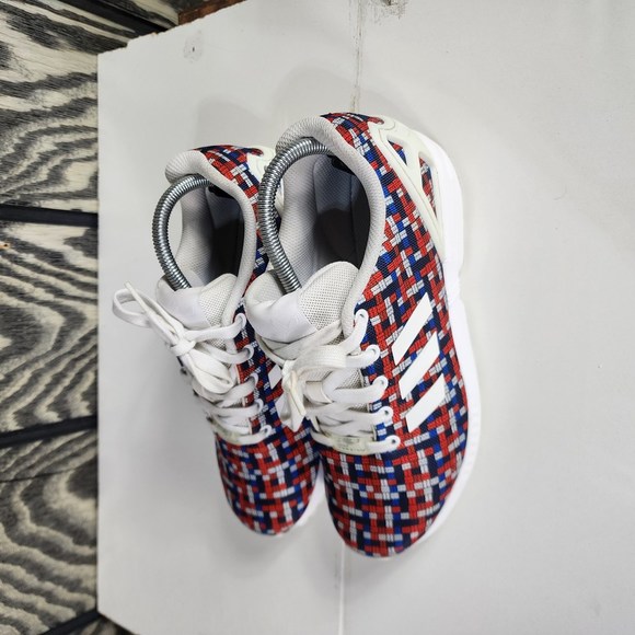 Adidas ZX Flux Torsion Red Womens  Size 7 Athletic Running Shoes S77906 - Picture 4 of 10